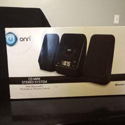 Onn CD Mini Stereo System