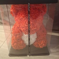 Boxed Red Valentines Teddy Bear