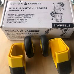 Gorilla Ladder wheel kit 
