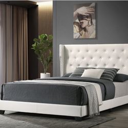 Queen Bed Frame With Mattress