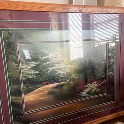 Beautiful Matching Framed Landscape Wall Art pick up asap Set of 2