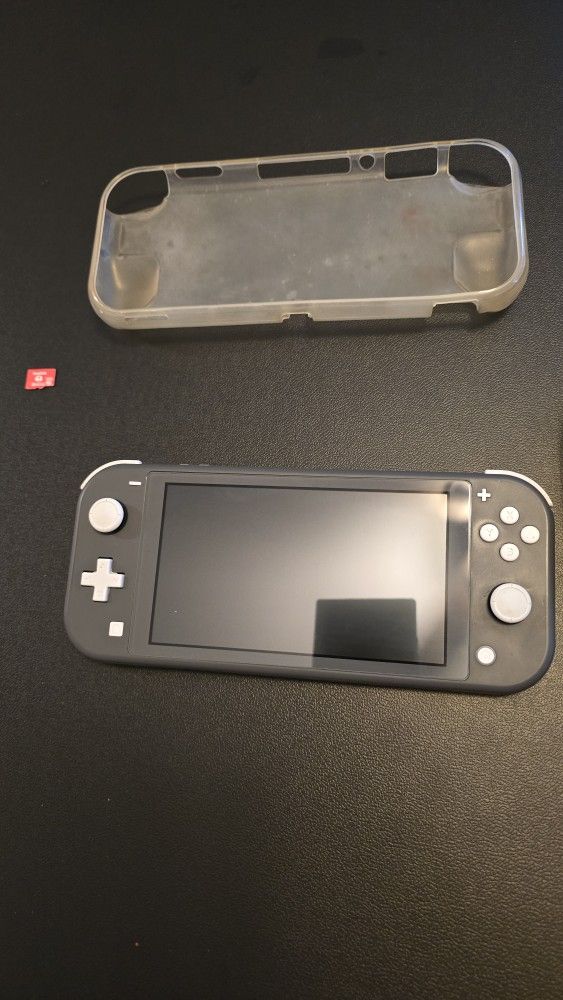 Grey Nintendo Switch Lite + Case $120