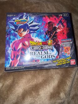 Dragon Ball Super Masters: REALM OF THE GODS Booster box