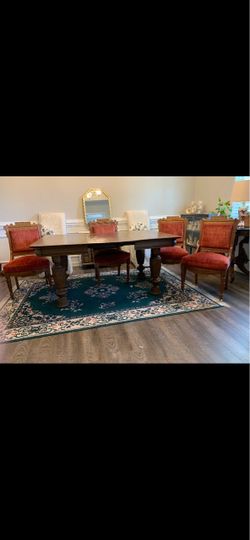 Antique Dining Room table and chairs