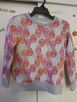 Marvel Spiderman Girls Sweater #Large