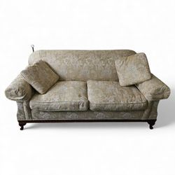 Lillian August sofa — solid wood frame, great for reupholstery project