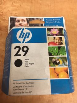 HP 29 black ink