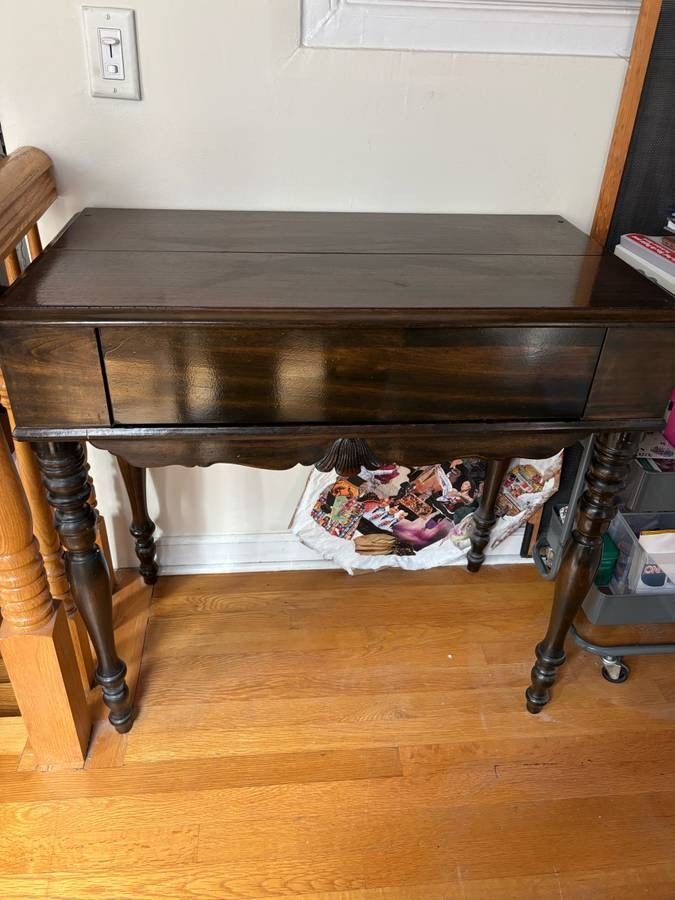 Vintage wooden desk