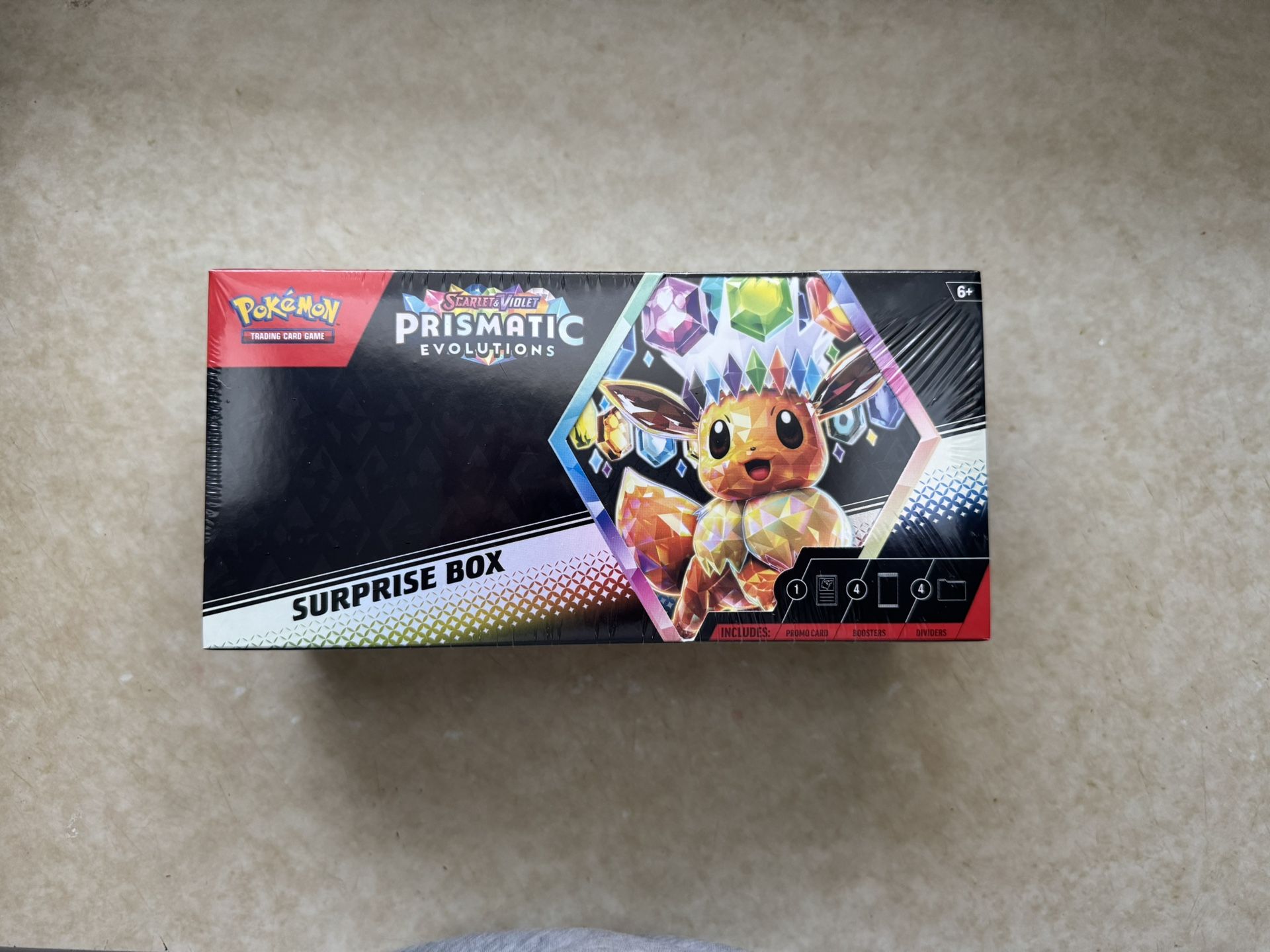 Prismatic Evolutions Surprise Box