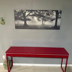 Red Gloss Desk for Sale