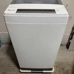 Magic Chef 1.6 cu. ft. Compact Portable Top Load Washer in White + Adjustable Portable Compact Washe