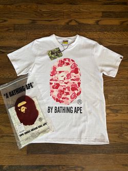 A Bathing Ape BAPE Pink Camo Tee size M and L