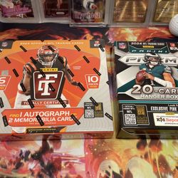2024 Panini NFL Totally Certified Football Premium & Prizm Hanger Box