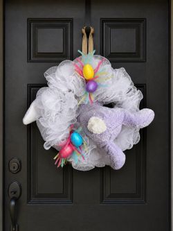 Holiday Wreath with storage container