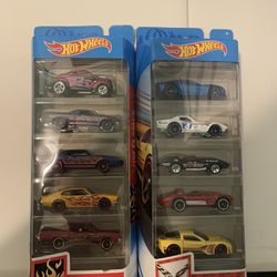 *{2}*{HotWheels 5 Packs}*