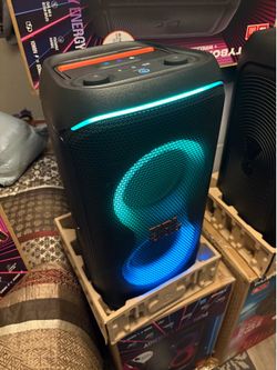 JBL Partybox Club Live 120 Portable Bluetooth Party Speaker (No Microphone) LED Lights, 160+ Watts, JBL Pro Sound