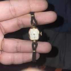 Vintage 10k Bulova Women’s Wrist Watch