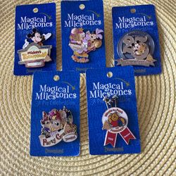 Disney Magical Milestones Carded Pins