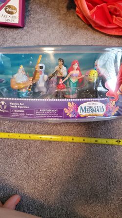 Disney The Little Mermaid Collectible Toy Set Brand New / Never Used In Original Packaging