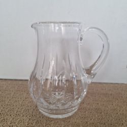 VINTAGE ATLANTIS CRYSTAL PITCHER  - PORTUGAL 