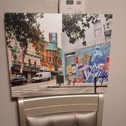 San Francisco China Town Sound Art Canvas