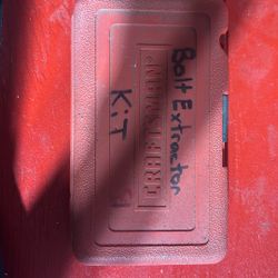 Craftsman Bolt Extractor Kit