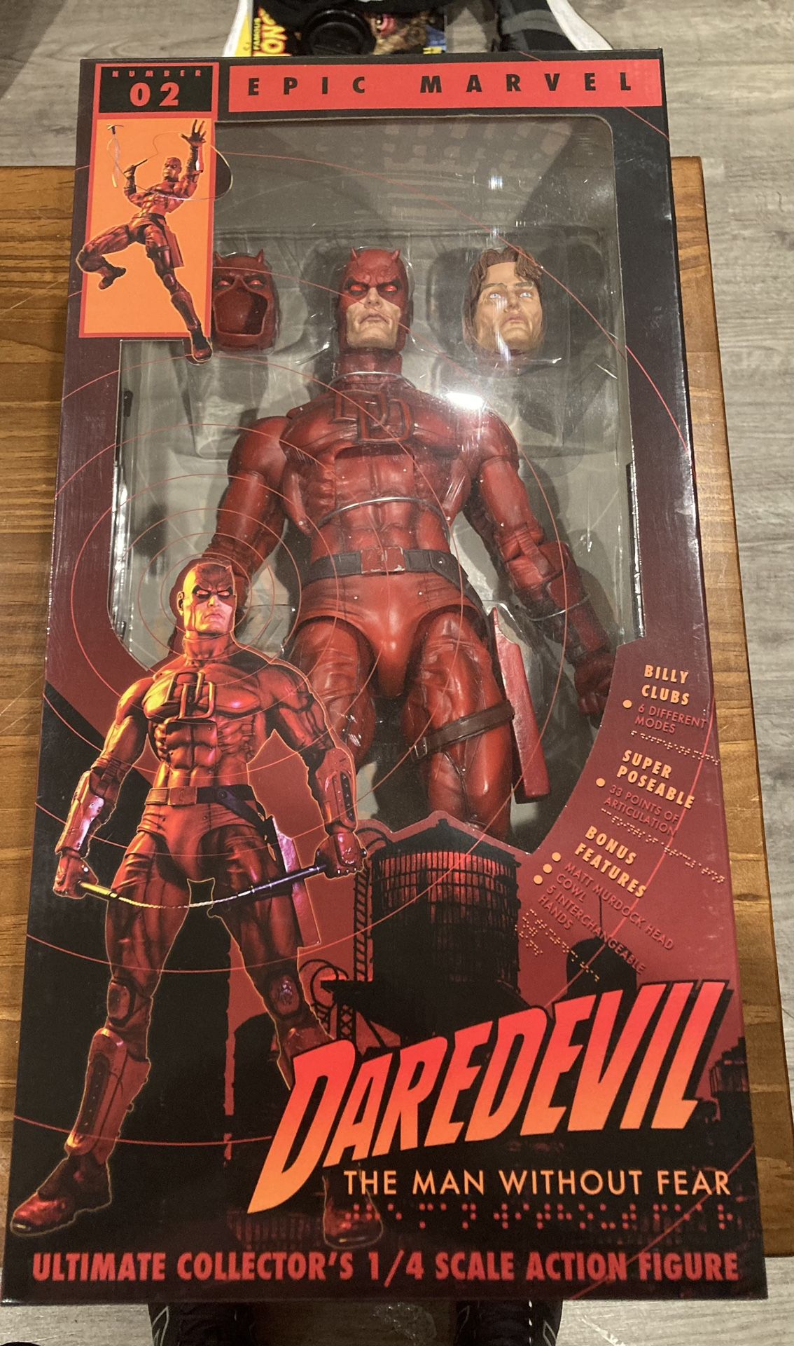 Neca 1/4 Scale Daredevil Action Figure