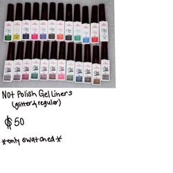 NotPolish Gel Liners
