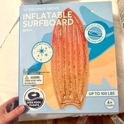 NEW Coconut Grove Inflatable Surfboard 62”