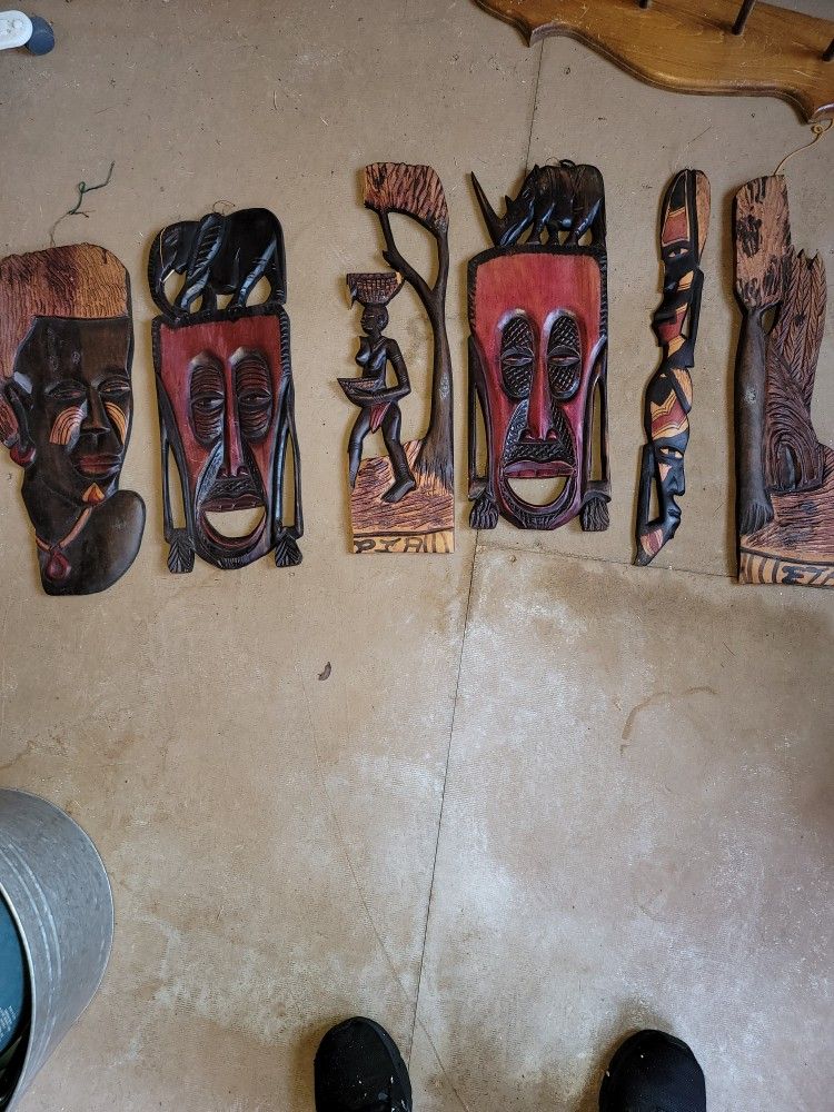 Ethiopian African Art 6 Piece