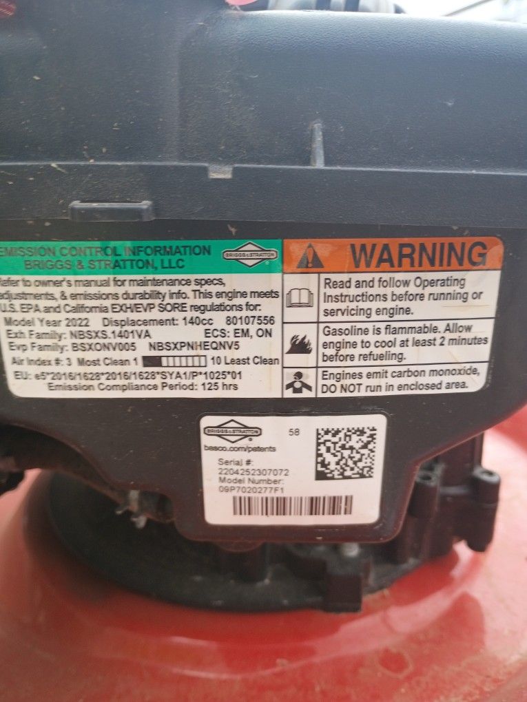 Troy Built Lawn Mower