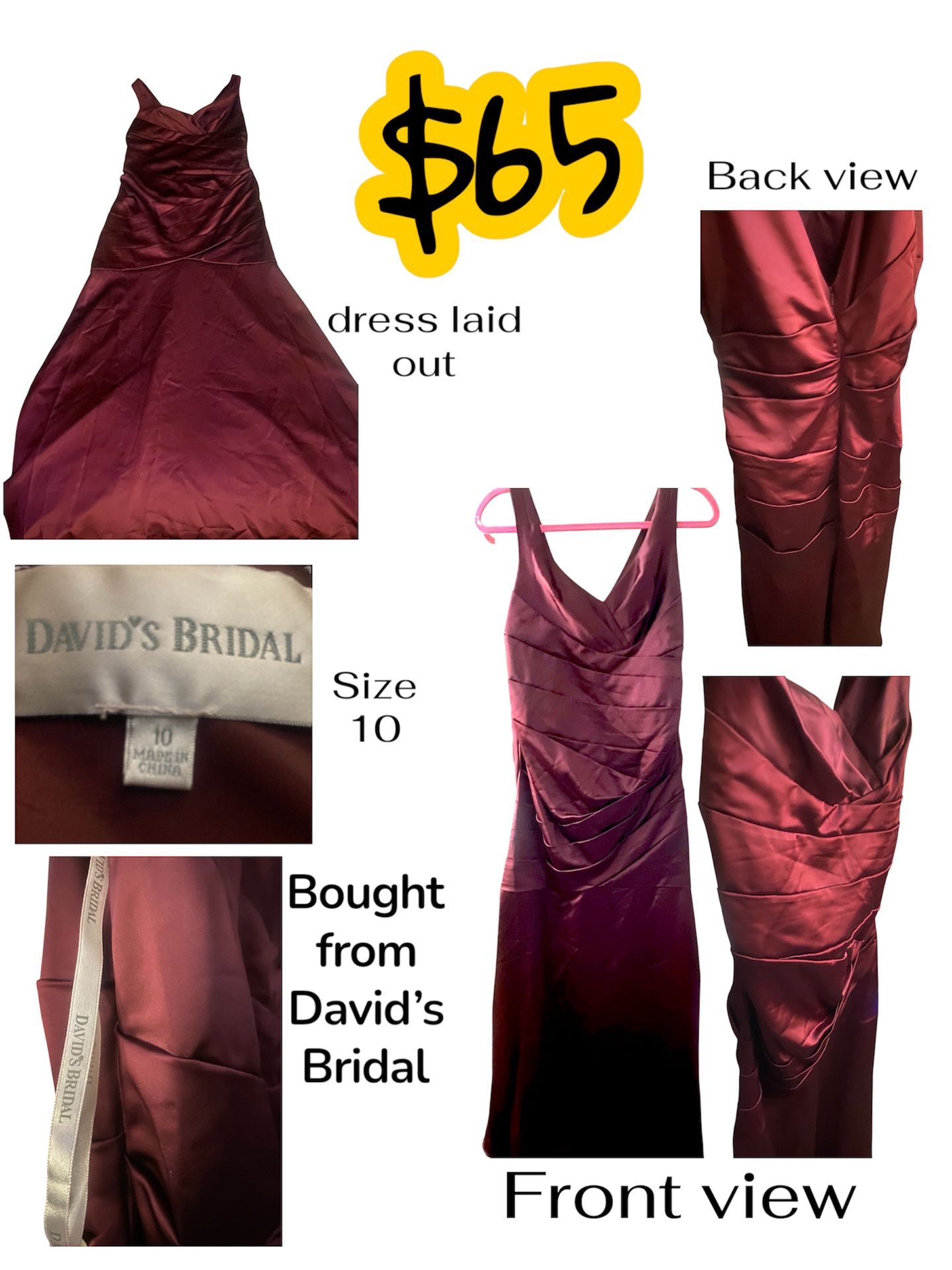 Bridesmaid Dress For Sale