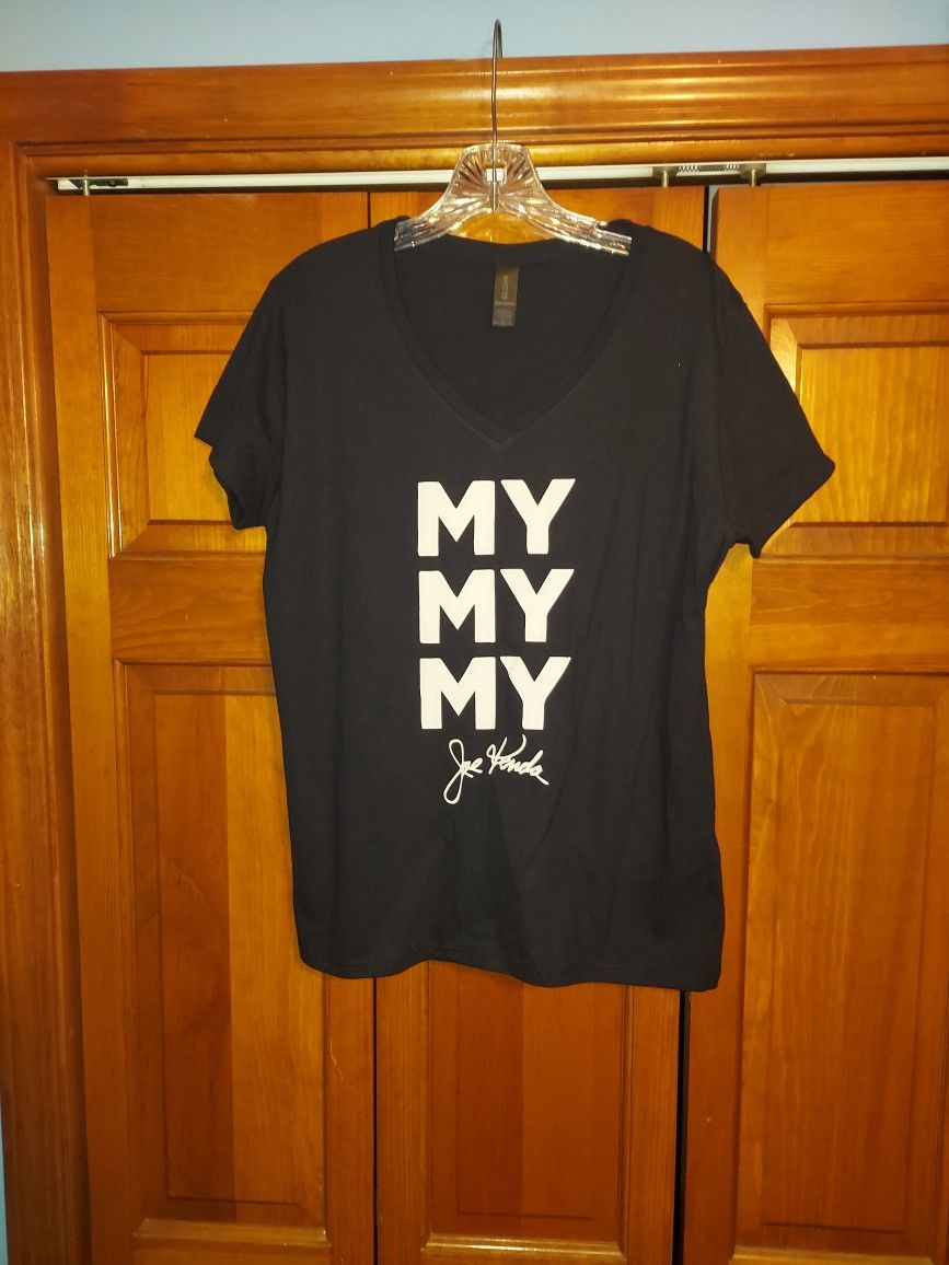 WOMENS LARGE JOE KENDA MY MY MY SHIRT