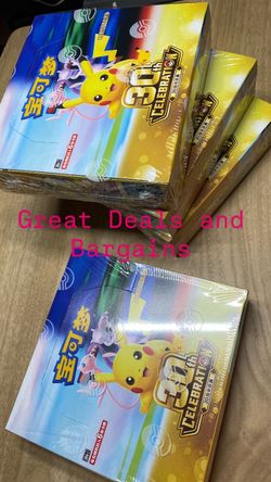 Pokémon 30th Celebration Booster Box Set (Chinese) $150