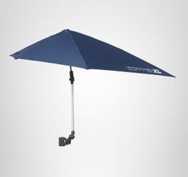 Sports Adjustable Umbrella with Clamp 44x44”