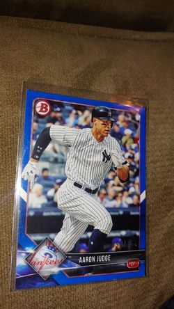 Aaron judge numbered card