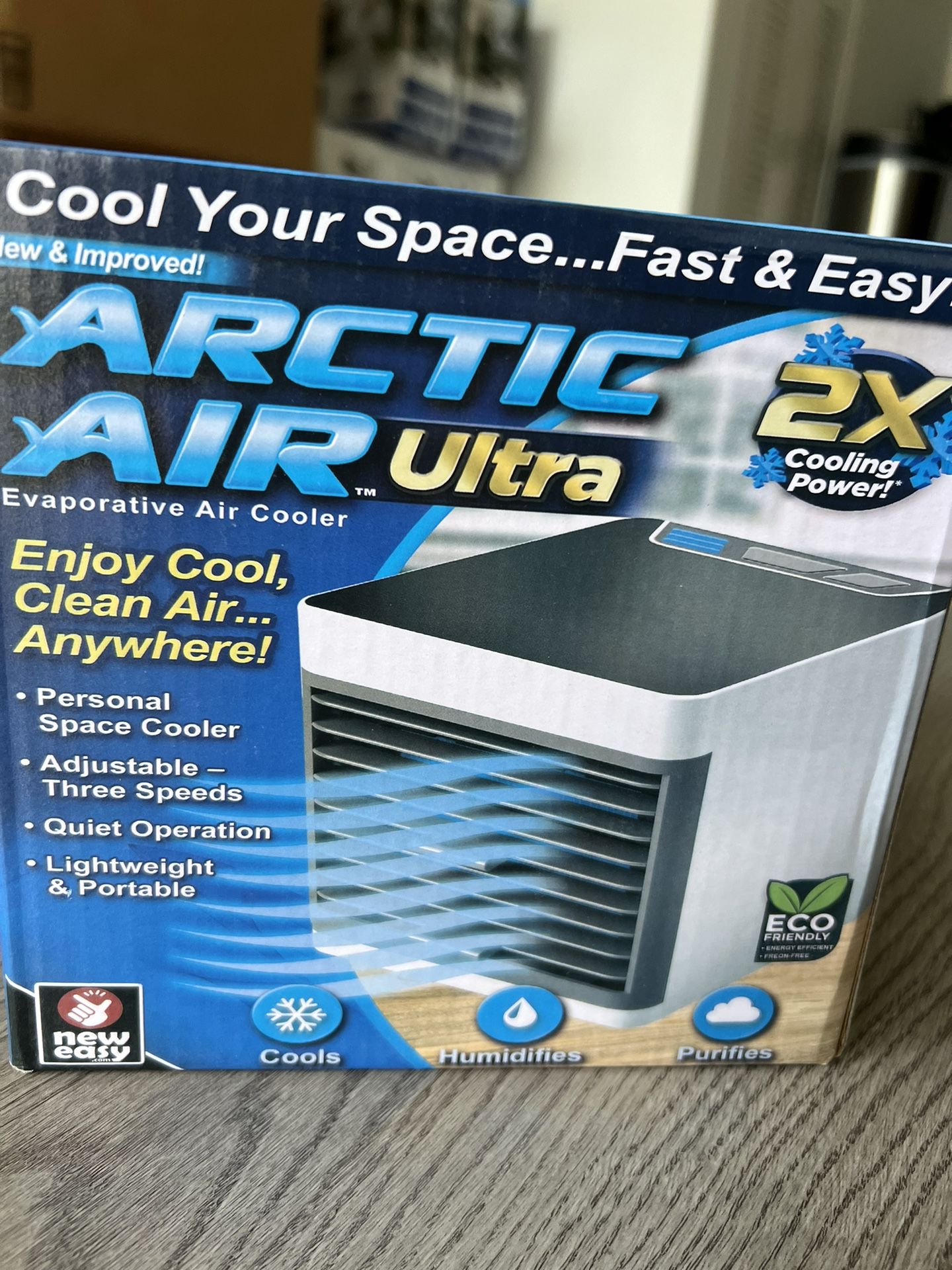 ARCTIC AIR Ultra Portable Air Conditioner Air Cooler Ac Unit Aire Acondicionado