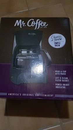 Mr. Coffee 4 cup new