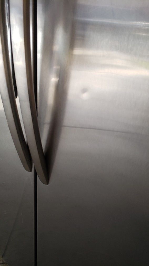 Stainless Steel side by side refrigerator