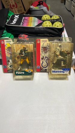 McFarlane NFL Series 4 - Brett Favre and Peyton Manning