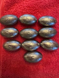 5- oz Egg Fishing Sinkers