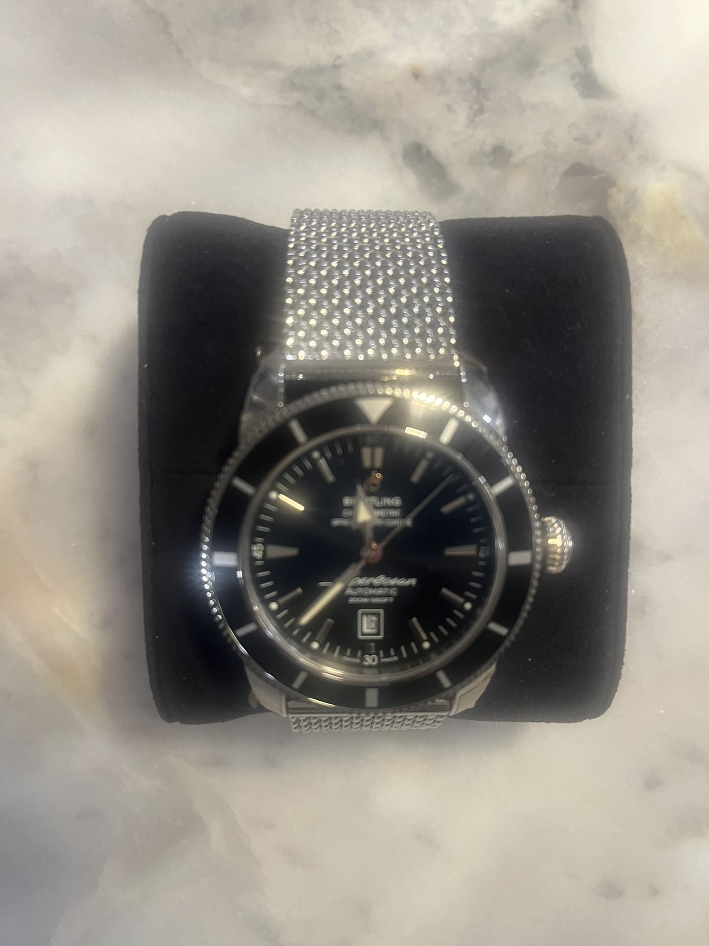 Superocean Heritage 46 Automatic Black Dial Men's Watch