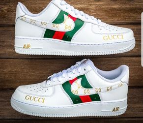 Nike Air Force 1 Gucci Customs