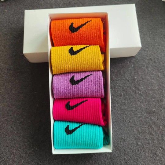 Brand New Multi Color Nike Socks