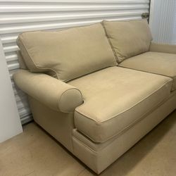 Sofa With Lamps And Ottoman Included 