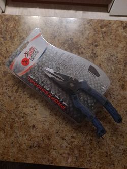 Cuda Titanium alloy pliers with micarta handles. Brand new sealed!