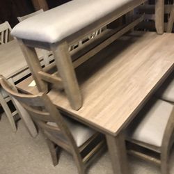 Beautiful Real Wood Dinette Set $69 Down