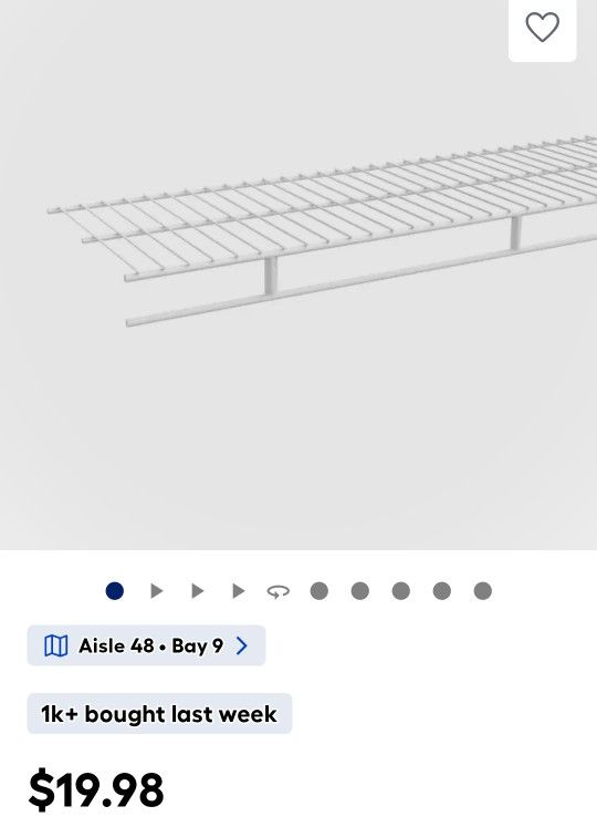 12ft X 12in Heavy Duty Metal Shelves(Please Read Description)
