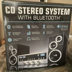 Blue Tooth CD Player Stereo System 