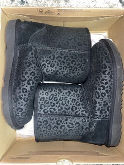 Glitter Leopard UGG Boots